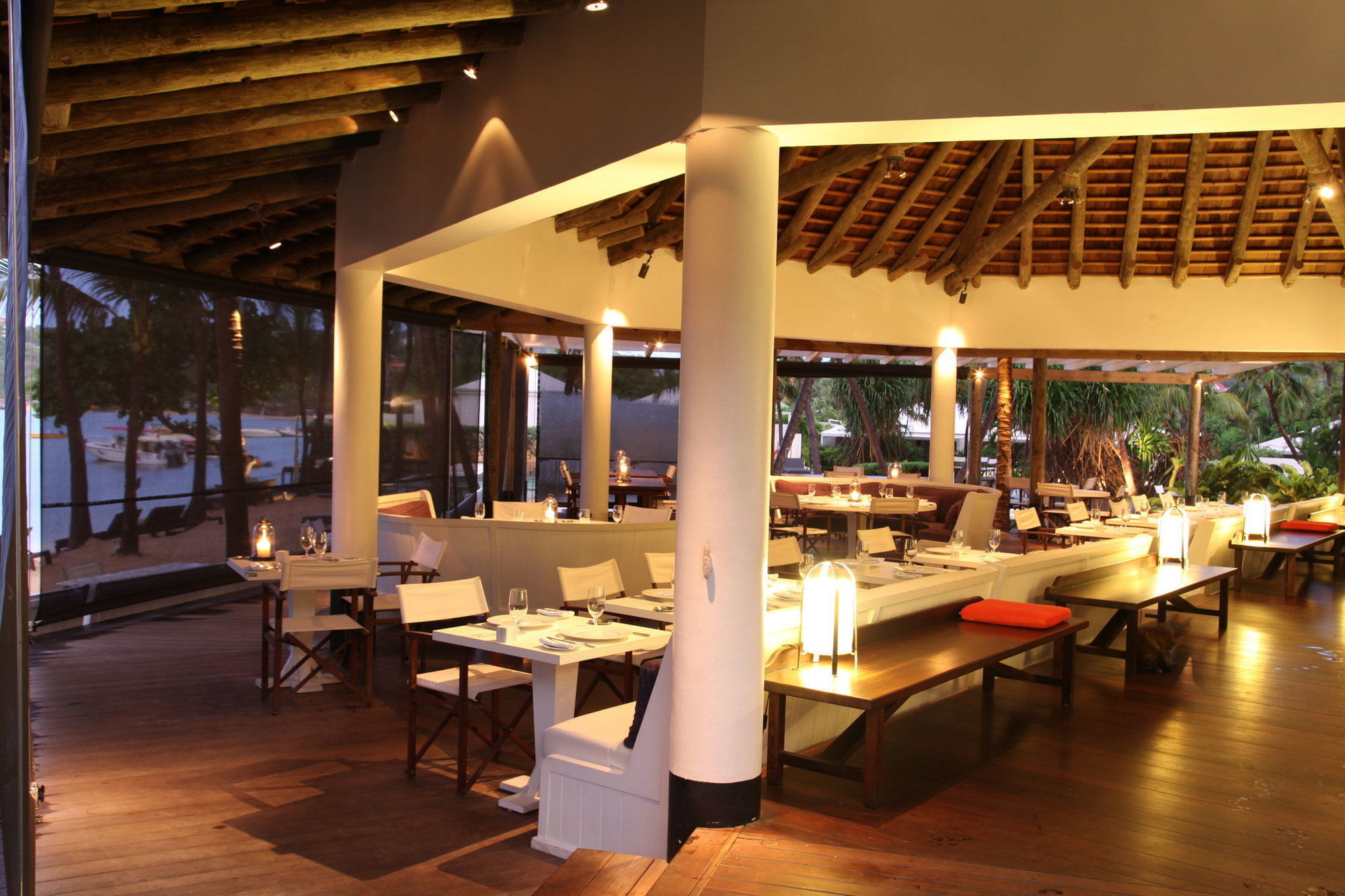 Le Sereno St. Barthelemy Restaurant bilde